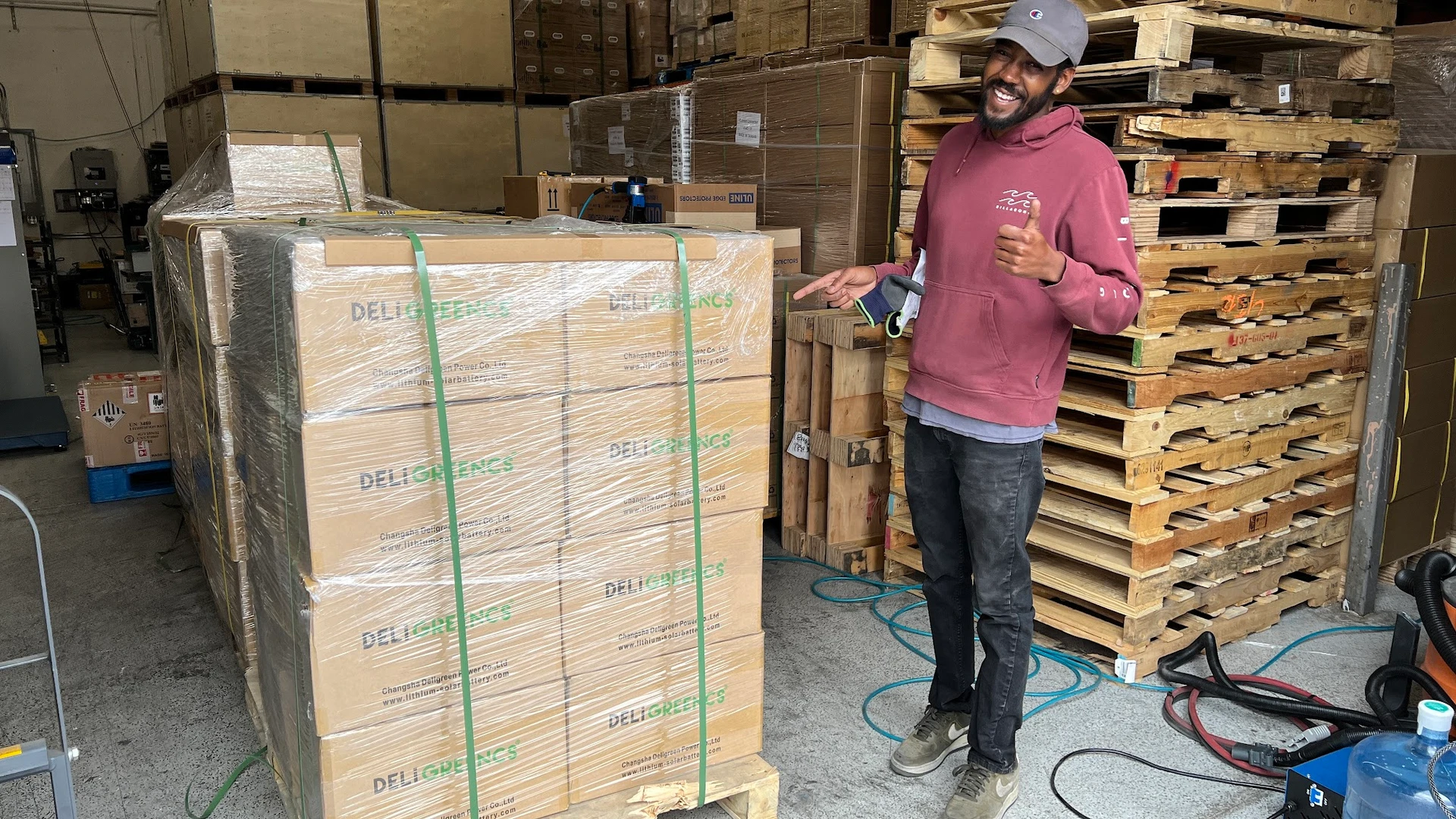 Our first employee is still with us and continues to get excited when new products arrive