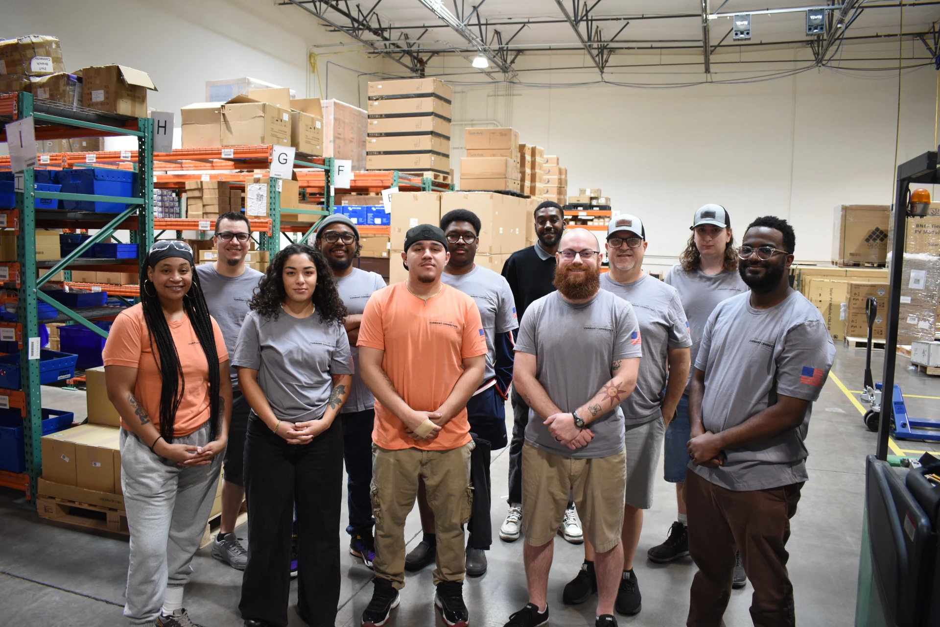 Our warehouse and office team in the las vegas location